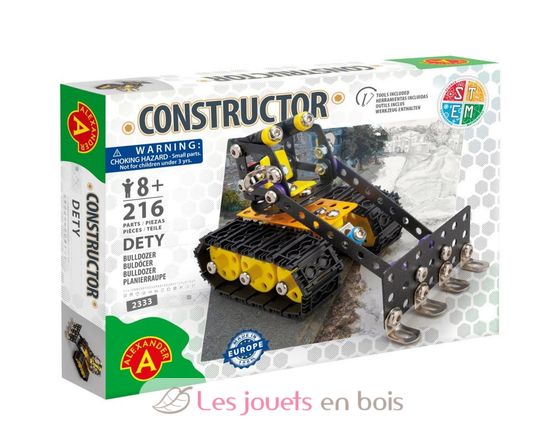Constructor Dety - Bulldozer AT-2333 Alexander Toys 2