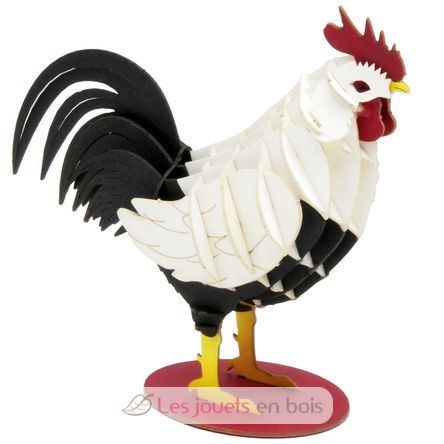 3D Paper model - Rooster FRI-11731 Fridolin 1