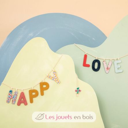 Rope for letters Lilliputiens LL83647 Lilliputiens 3