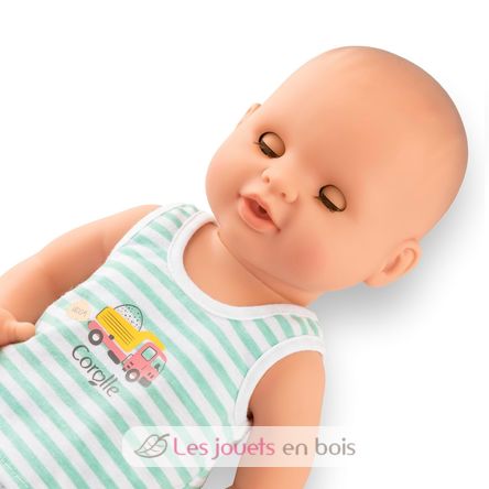Paul the peeing baby doll - Aqua CO-9000130580 Corolle 4