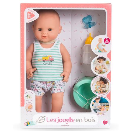 Paul the peeing baby doll - Aqua CO-9000130580 Corolle 5