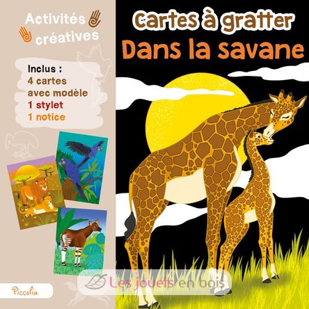 Scratch Art In the savane PI-8063 Piccolia 1