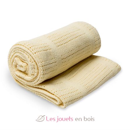 Baby blanket - yellow LLJ-121-010-005 Lulujo 1