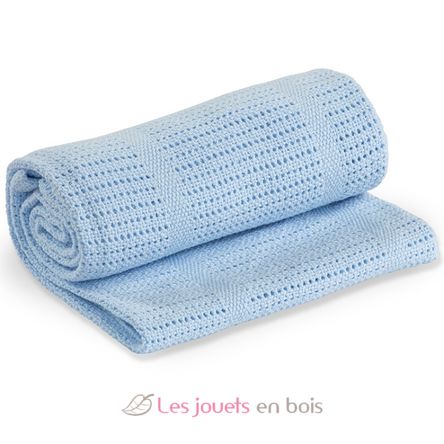Baby blanket - Blue LLJ-121-010-003 Lulujo 1