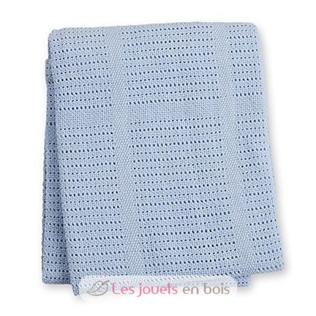 Baby blanket - Blue LLJ-121-010-003 Lulujo 2