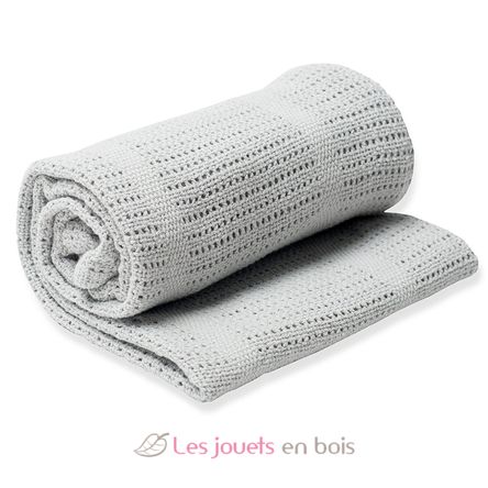 Baby blanket - grey LLJ-121-010-004 Lulujo 1