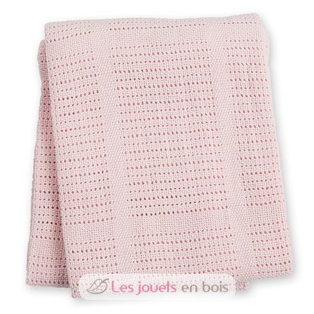 Baby blanket - pink LLJ-121-010-002 Lulujo 2
