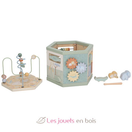Safari Friends hexagonal activity cube LD7431 Little Dutch 8