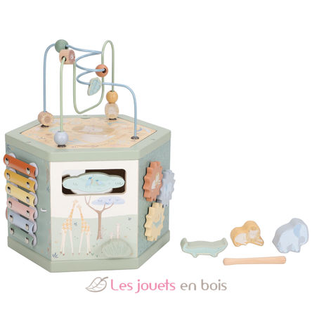 Safari Friends hexagonal activity cube LD7431 Little Dutch 7