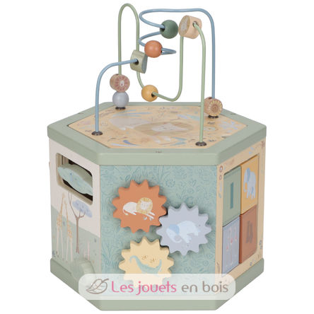 Safari Friends hexagonal activity cube LD7431 Little Dutch 5