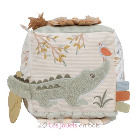 Soft activity cube Safari Friends LD8309 Little Dutch 2