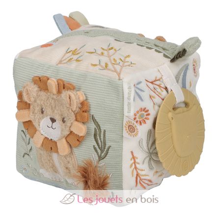 Soft activity cube Safari Friends LD8309 Little Dutch 3