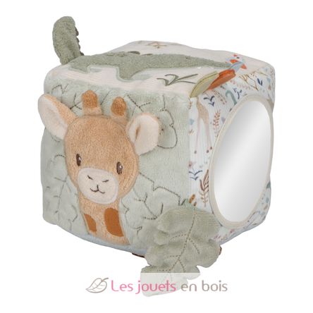Soft activity cube Safari Friends LD8309 Little Dutch 1