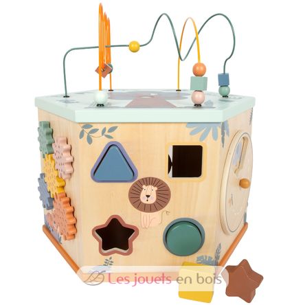 7-sided XL motor skills cube Safari LE12851 Small Foot company 8
