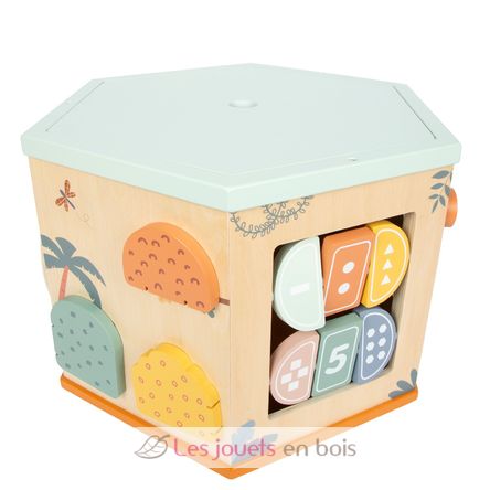 7-sided XL motor skills cube Safari LE12851 Small Foot company 10