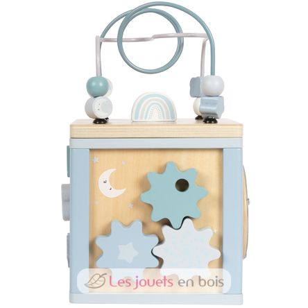 Blue motor skills cube LE12804 Small Foot company 4