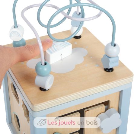Blue motor skills cube LE12804 Small Foot company 7
