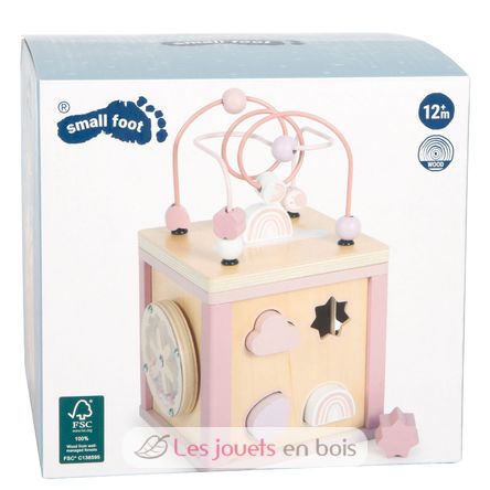 Pink motor skills cube LE12803 Small Foot company 10