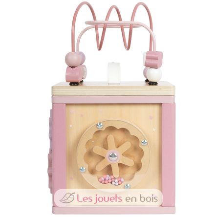 Pink motor skills cube LE12803 Small Foot company 5