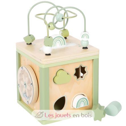 Green motor skills cube LE12805 Small Foot company 1