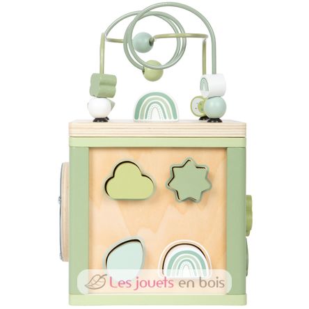 Green motor skills cube LE12805 Small Foot company 6