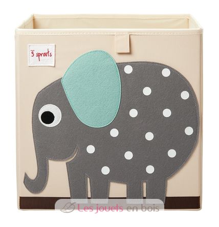 Elephant storage box EFK-107-002-019 3 Sprouts 1