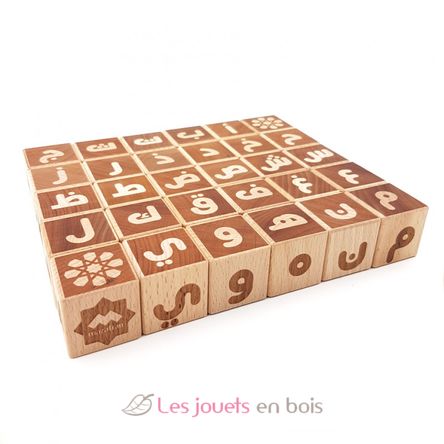 Arabic-ABC wooden blocks MAZ16030 Mazafran 2