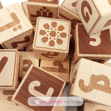 Arabic-ABC wooden blocks MAZ16030 Mazafran 7