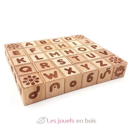 Arabic-ABC wooden blocks MAZ16030 Mazafran 3