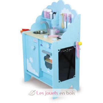 Sky blue kitchen unit V8107 Vilac 2