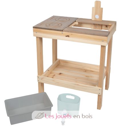 Mud kitchen and play table LE12789 Small Foot company 6