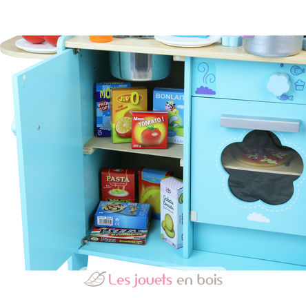 Sky blue kitchen unit V8107 Vilac 3