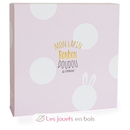 Doudou rabbit pink DC2122 Doudou et Compagnie 3