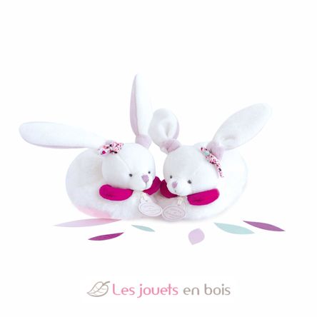 Rabbit slippers 6-12 months DC2702 Doudou et Compagnie 2