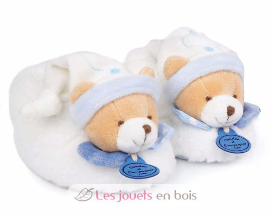 Bear slippers 6-12 months DC2715 Doudou et Compagnie 2