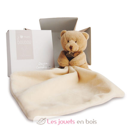 Doudou Bear Handkerchief DC302 Doudou et Compagnie 4