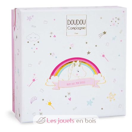 Unicorn cuddle cloth DC3312 Doudou et Compagnie 3