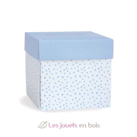 Doudou Rabbit Handkerchief blue DC3338 Doudou et Compagnie 3