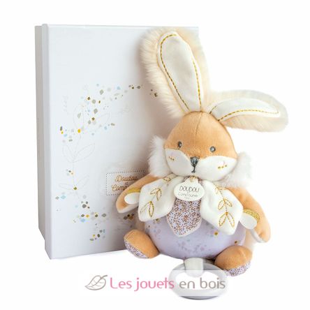 Musical box Lapin de sucre - rabbit white DC3491 Doudou et Compagnie 1