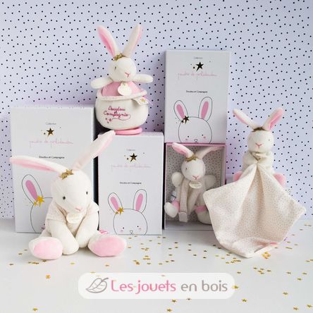 Rabbit Flowers 20 cm DC3516 Doudou et Compagnie 5