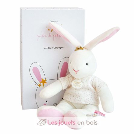 Rabbit Flowers 20 cm DC3516 Doudou et Compagnie 1