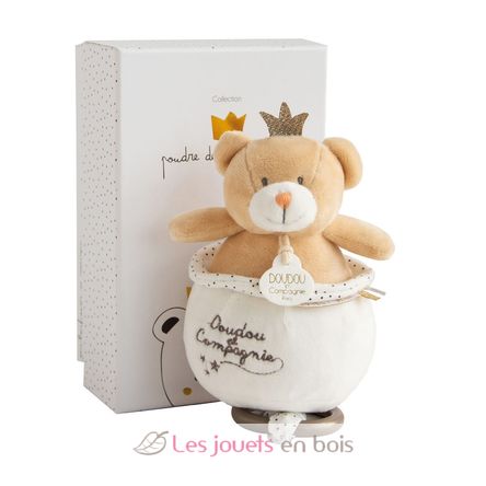 Musical box Little King Bear DC3521 Doudou et Compagnie 2