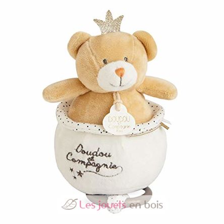 Musical box Little King Bear DC3521 Doudou et Compagnie 1