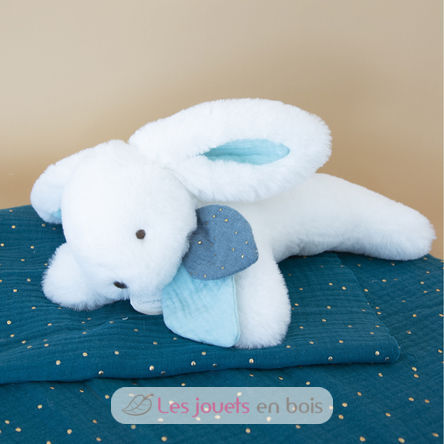 Happy Pop Rabbit Pompon blue DC3737 Doudou et Compagnie 3