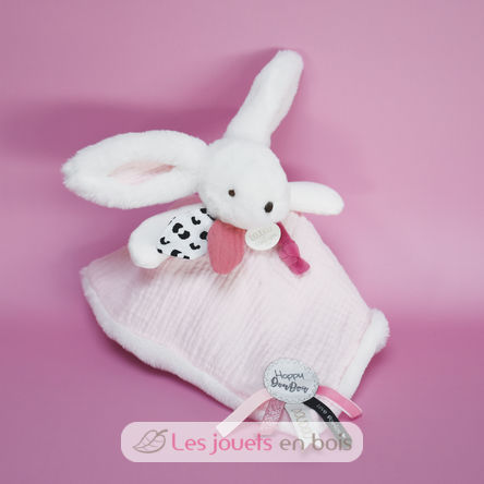 Happy Blush Doudou Pompon Pink DC3744 Doudou et Compagnie 4