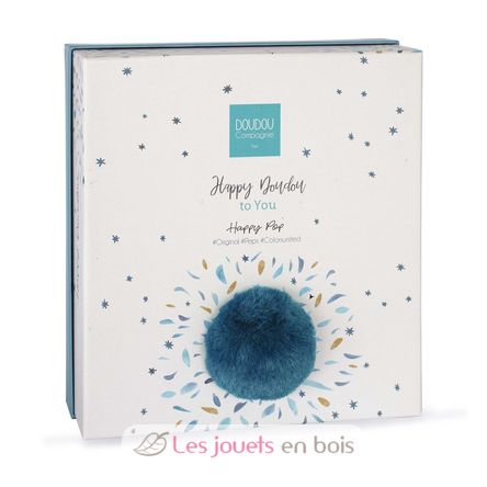 Happy Pop Doudou Pompon Blue DC3745 Doudou et Compagnie 3