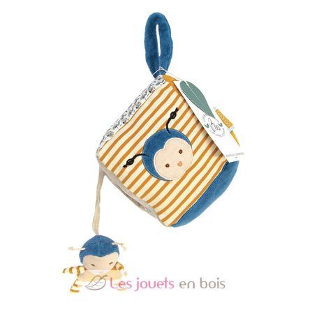 Organic Pollen the Bee Activity Cube DC3848 Doudou et Compagnie 1