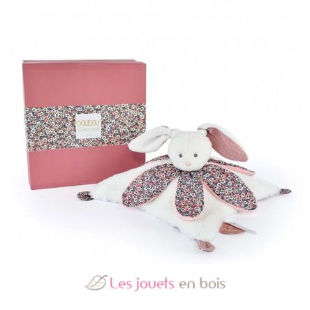 Boh'aime pink rabbit comforter DC4027 Doudou et Compagnie 2