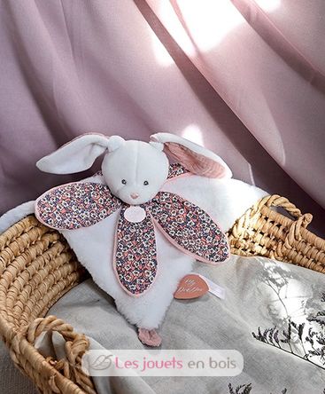 Boh'aime pink rabbit comforter DC4027 Doudou et Compagnie 3