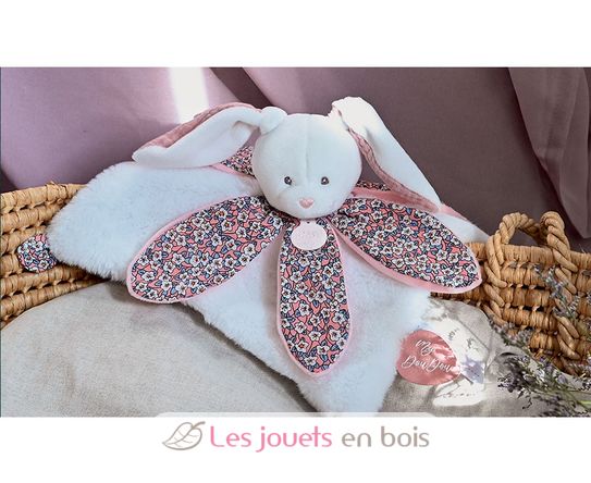 Boh'aime pink rabbit comforter DC4027 Doudou et Compagnie 4